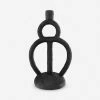 Lulu And Georgia Gisella Candle Holder, Matte Black Décor 1 Lulu And Georgia Gisella Candle Holder, Matte Black Décor