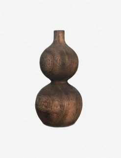Lulu And Georgia Décor Jordana Wood Vase