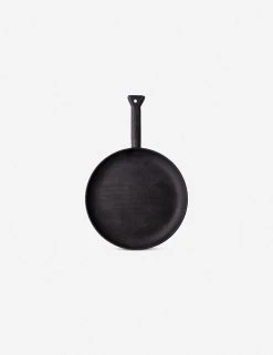 Lulu And Georgia Adriana Round Wood Serving Board Outdoor Collection