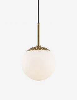 Lulu And Georgia Annetta Pendant Light Curved + Rounded