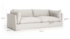 Lulu And Georgia Arlen Slipcover Sofa Furniture 63 Lulu And Georgia Arlen Slipcover Sofa Furniture