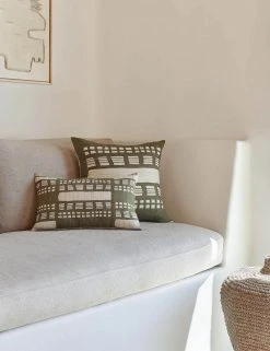 Lulu And Georgia Artful Proportions Collection Stonewalk Pillow By Élan Byrd