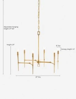 Lulu And Georgia Arteriors Auburn Chandelier