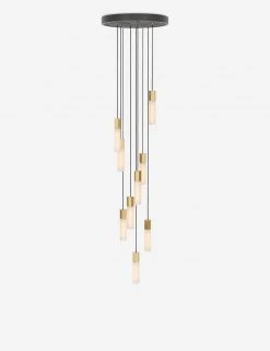 Lulu And Georgia Tala Basalt 9-Light Pendant Light