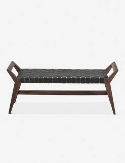 Lulu And Georgia Furniture Glendora Leather Bench