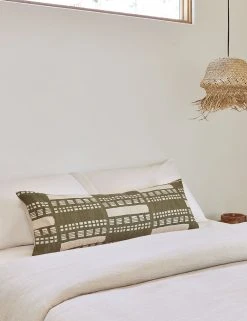 Lulu And Georgia Artful Proportions Collection Stonewalk Pillow By Élan Byrd