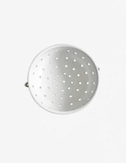 Lulu And Georgia Kitchen + Dining Sheldon Ceramics Berry Colander, Eggshell
