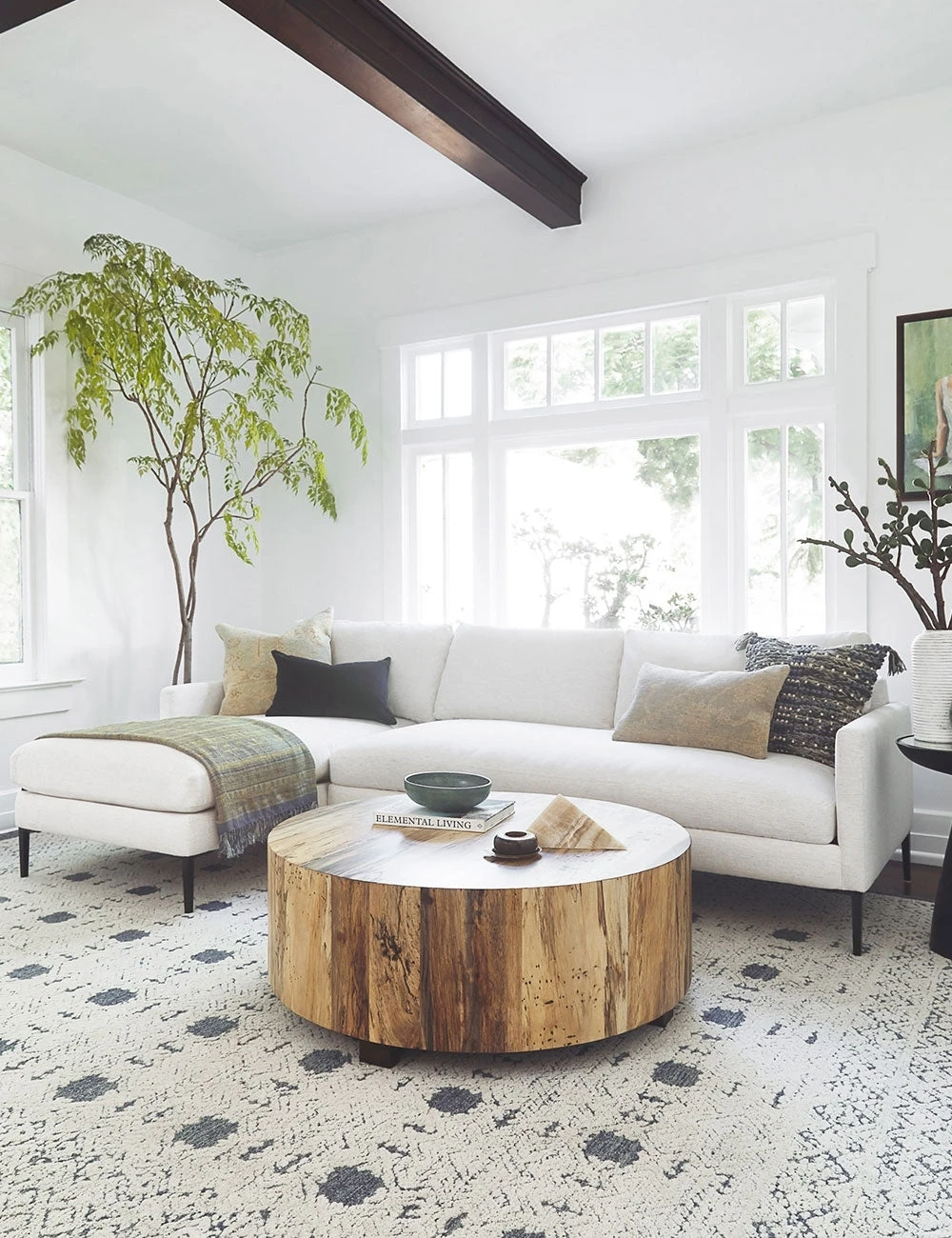 Lulu And Georgia Boni Round Coffee Table 4 Lulu And Georgia Boni Round Coffee Table