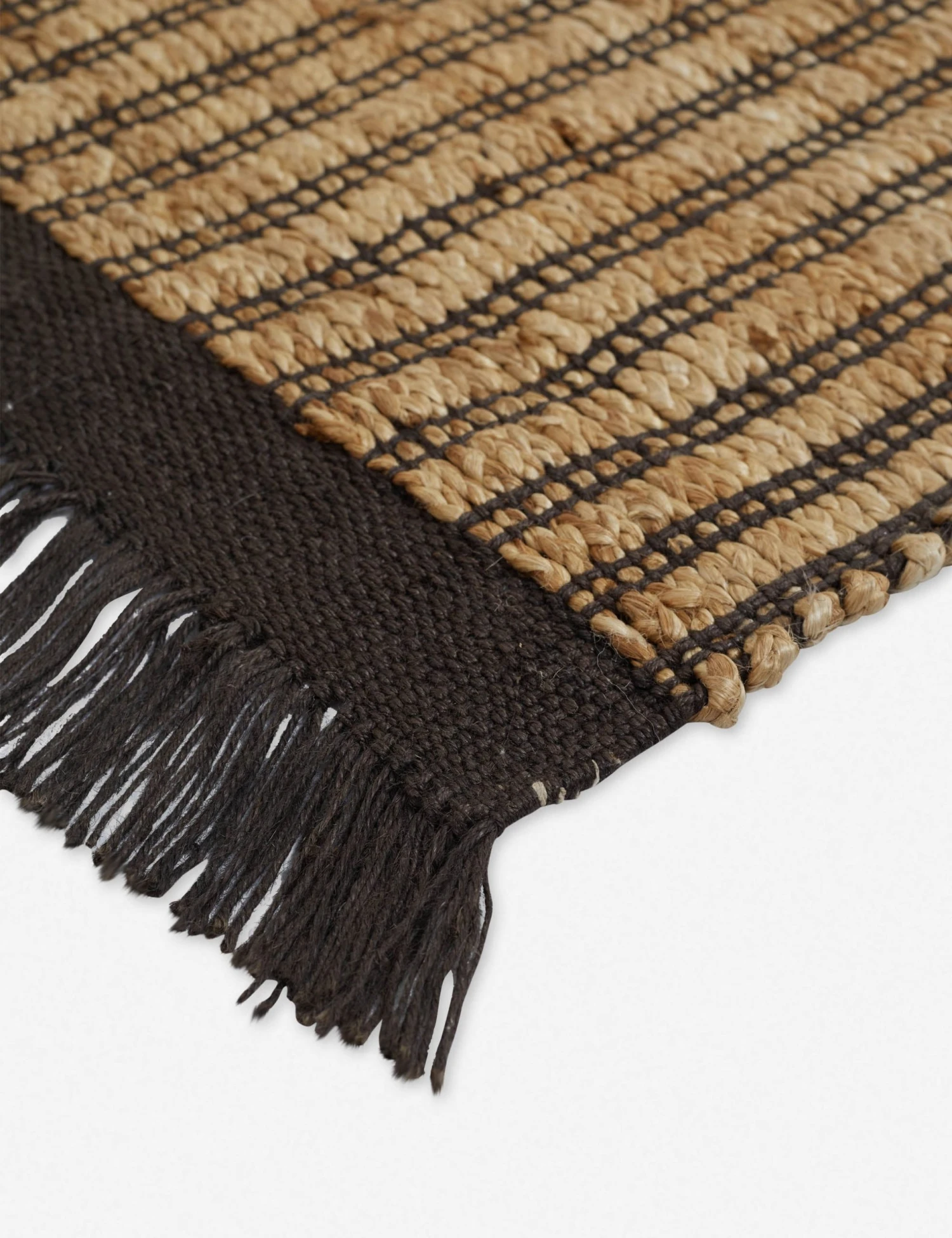 Lulu And Georgia Bryn Jute Rug, Natural And Espresso Malene Barnett Kindred Collection 5 Lulu And Georgia Bryn Jute Rug, Natural And Espresso Malene Barnett Kindred Collection