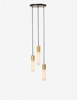 Lulu And Georgia Tala Basalt 3-Light Pendant Light Lighting
