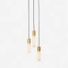 Lulu And Georgia Tala Basalt 3-Light Pendant Light Lighting