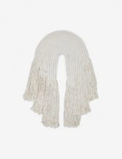 Lulu And Georgia Bouclé + Textural Fabric Candice Luter Forte Wall Hanging