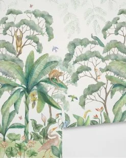 Lulu And Georgia Jungle Wallpaper Mural Walls