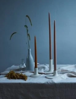 Lulu And Georgia Malene Barnett Kindred Collection Ceramic Taper Candle Holder