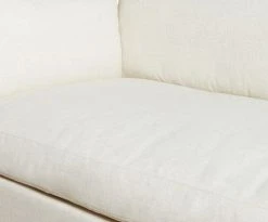 Lulu And Georgia Polyester Linen, Ivory