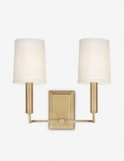 Lulu And Georgia Charlie Double Sconce