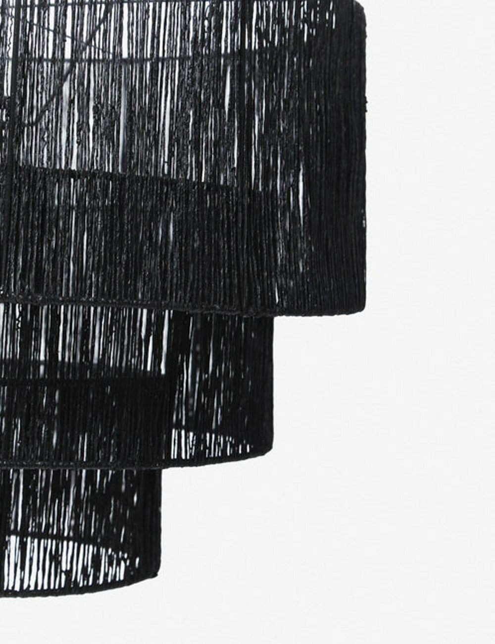 Lulu And Georgia Chavette Chandelier, Black 6 Lulu And Georgia Chavette Chandelier, Black