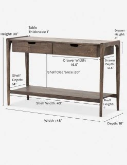 Lulu And Georgia Furniture Chaya Console Table