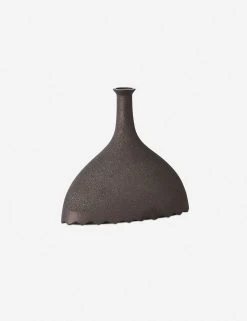 Lulu And Georgia Noelle Geometric Vase, Black By Lemieux Et Cie Spring Collection