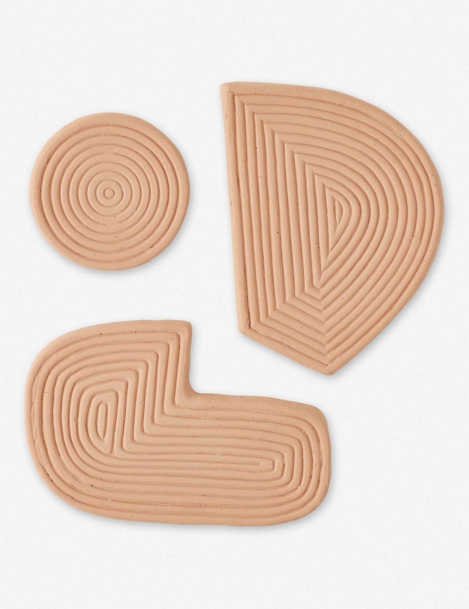 Lulu And Georgia Lemieux Et Cie Cachan Wall Décor, Set Of 3 Sculptural 3 Lulu And Georgia Lemieux Et Cie Cachan Wall Décor, Set Of 3 Sculptural