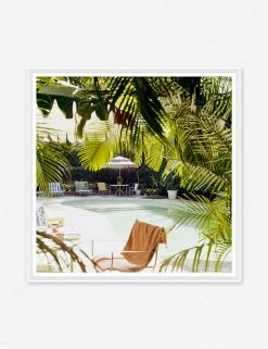 Lulu And Georgia Walls 'Swimming Pool At Lilly Pulitzer's' Photography Print