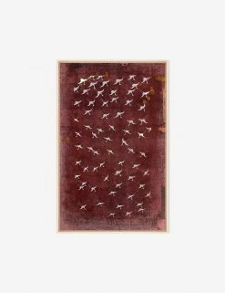 Lulu And Georgia 'Crane Stencil 2' Wall Art By ZBC House