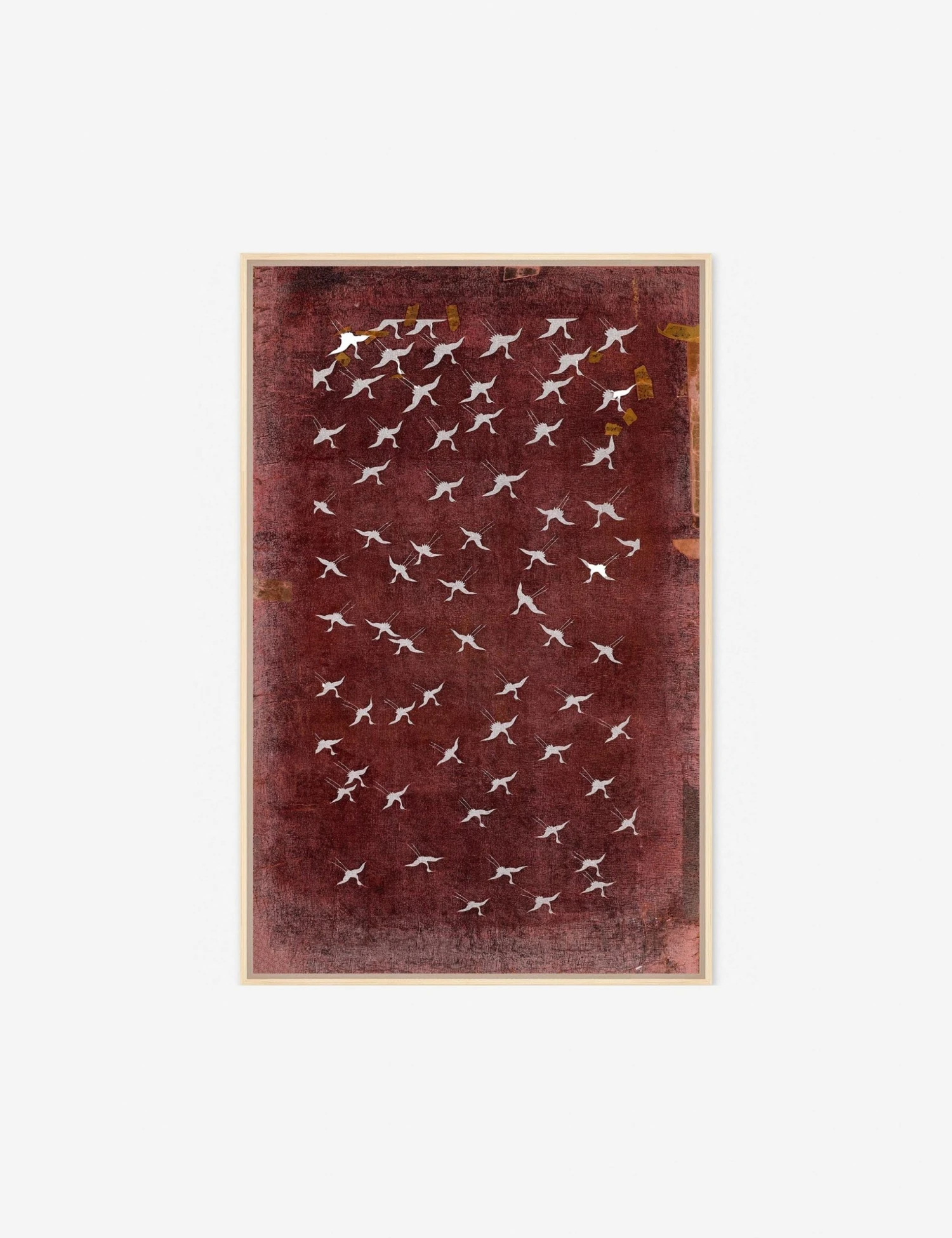 Lulu And Georgia 'Crane Stencil 2' Wall Art By ZBC House 4 Lulu And Georgia 'Crane Stencil 2' Wall Art By ZBC House