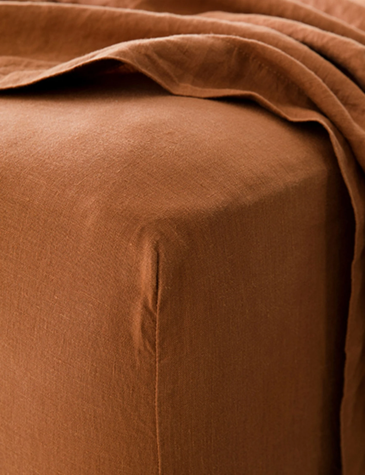 Lulu And Georgia Élan Byrd Collection Cultiver Linen Bedding, Fitted Sheet 7 Lulu And Georgia Élan Byrd Collection Cultiver Linen Bedding, Fitted Sheet