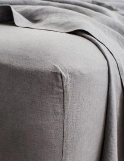 Lulu And Georgia Élan Byrd Collection Cultiver Linen Bedding, Fitted Sheet 25 Lulu And Georgia Élan Byrd Collection Cultiver Linen Bedding, Fitted Sheet