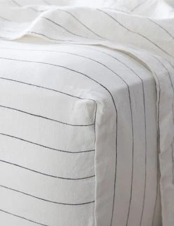 Lulu And Georgia Élan Byrd Collection Cultiver Linen Bedding, Fitted Sheet 31 Lulu And Georgia Élan Byrd Collection Cultiver Linen Bedding, Fitted Sheet