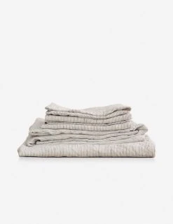 Lulu And Georgia Artful Proportions Collection Cultiver Linen Bedding, Sheet Set 35 Lulu And Georgia Artful Proportions Collection Cultiver Linen Bedding, Sheet Set