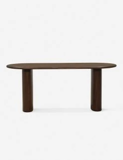 Lulu And Georgia Mattea Oval Dining Table Curved + Rounded