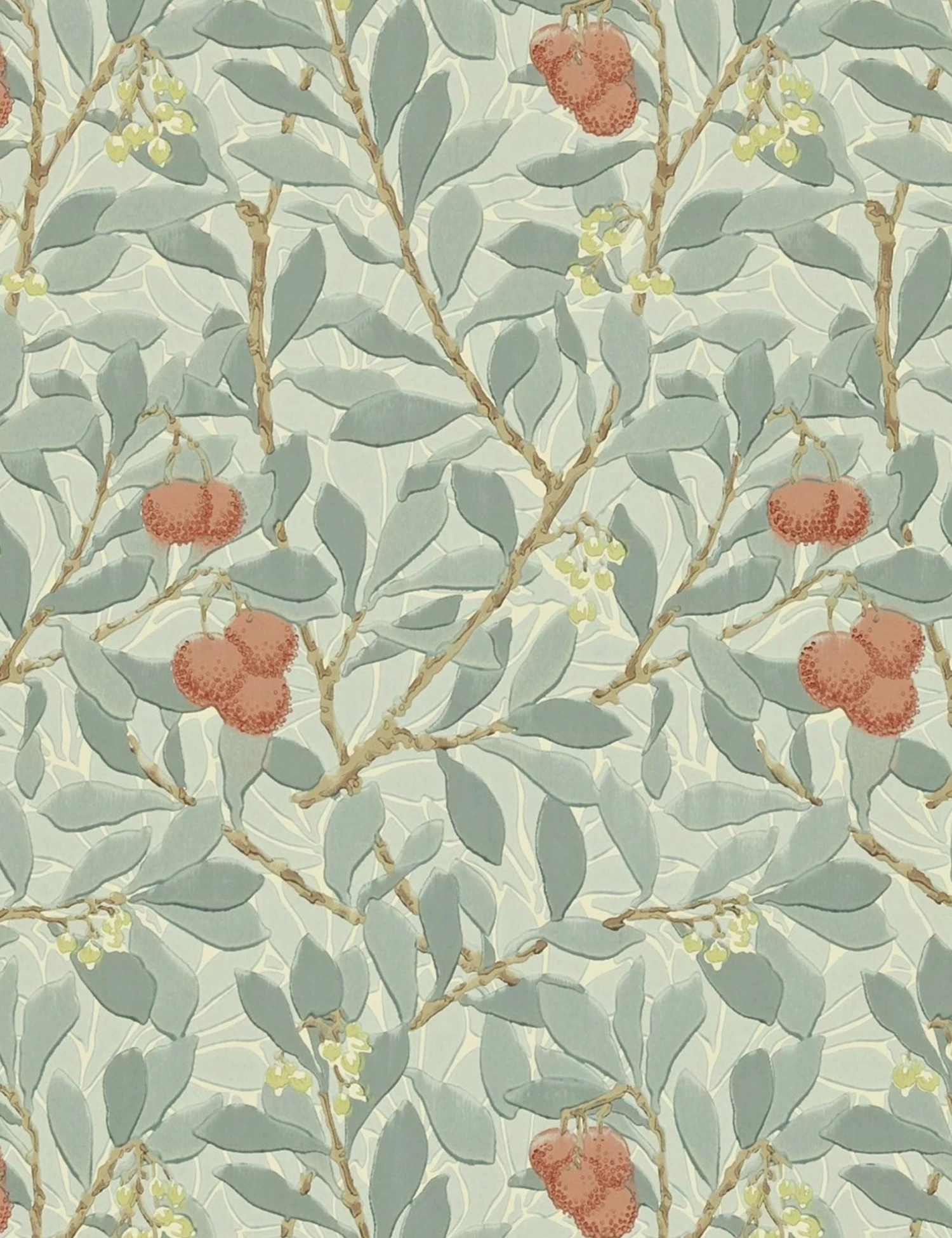 Lulu And Georgia Walls Morris & Co. Arbutus Wallpaper 3 Lulu And Georgia Walls Morris & Co. Arbutus Wallpaper