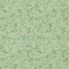 Lulu And Georgia Morris & Co. Jasmine Wallpaper, Sage/Leaf Swatch