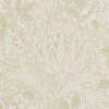 Lulu And Georgia Morris & Co. Artichoke Wallpaper, Vellum Swatch