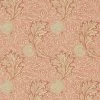 Lulu And Georgia Morris & Co. Apple Wallpaper, Rust Gold Swatch 2 Lulu And Georgia Morris & Co. Apple Wallpaper, Rust Gold Swatch
