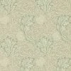 Lulu And Georgia Morris & Co. Apple Wallpaper, Bay Leaf Swatch