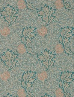 Lulu And Georgia Apple Wallpaper, Indigo Antique