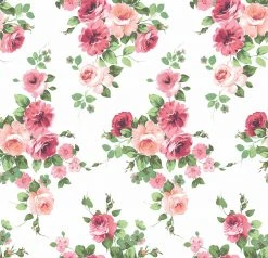 Lulu And Georgia Dolly Wallpaper, Pink