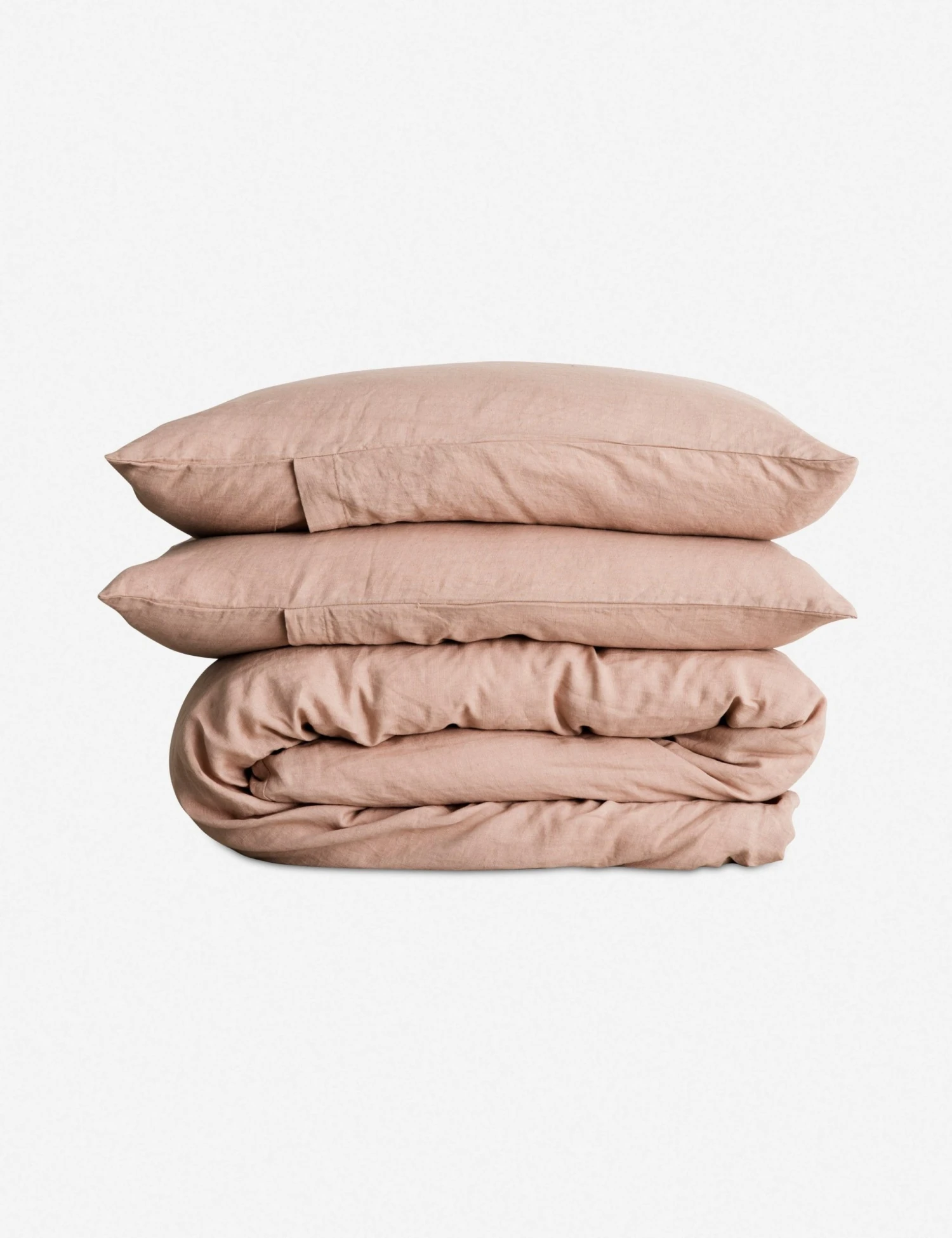Lulu And Georgia Cultiver Linen Bedding, Fawn Duvet Set 3 Lulu And Georgia Cultiver Linen Bedding, Fawn Duvet Set