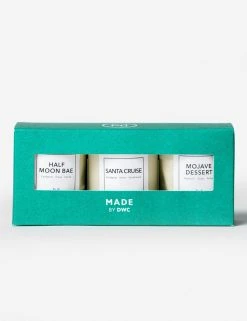 Lulu And Georgia MADE By DWC Candle Flight (Set Of 3) Muted Pastels