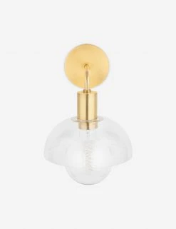 Lulu And Georgia Edrina Sconce Curved + Rounded