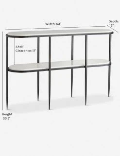 Lulu And Georgia Furniture Arteriors Elton Console Table
