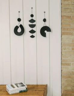 Lulu And Georgia Curved + Rounded Circle & Line Bend Wall Hanging