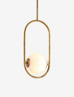 Lulu And Georgia Sculptural Evangeline Pendant Light, Large