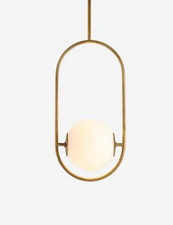 Lulu And Georgia Sculptural Evangeline Pendant Light, Large
