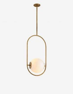 Lulu And Georgia Sculptural Evangeline Pendant Light, Large