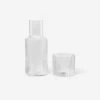 Lulu And Georgia Rian Ripple Bedside Carafe Set 1 Lulu And Georgia Rian Ripple Bedside Carafe Set