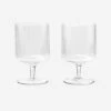 Lulu And Georgia Rian Ripple Wine Glass (Set Of 2) 2 Lulu And Georgia Rian Ripple Wine Glass (Set Of 2)