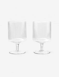 Lulu And Georgia Rian Ripple Wine Glass (Set Of 2)